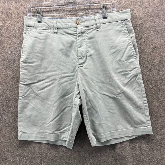 Tommy Bahama Shorts Mens 32 Green Mint Chino Flat Front Golf Canvas Outdoors - Picture 1 of 9
